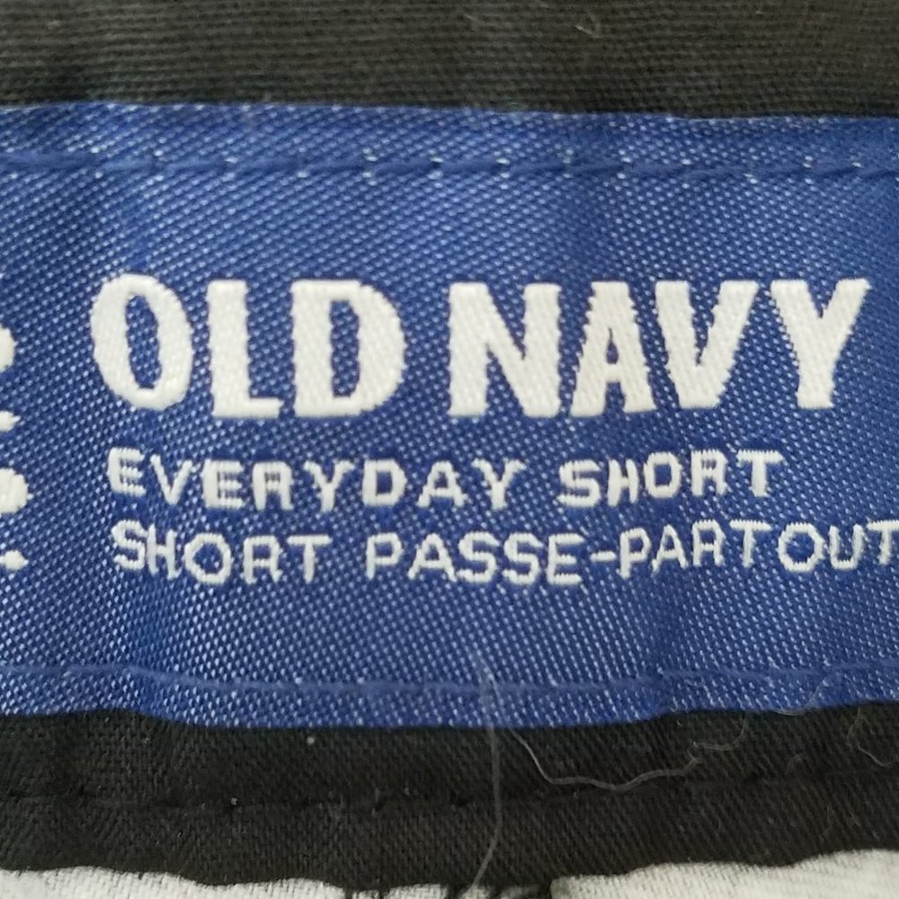 Old Navy Black Multicolor Floral Casual Shorts 0 - Picture 7 of 8